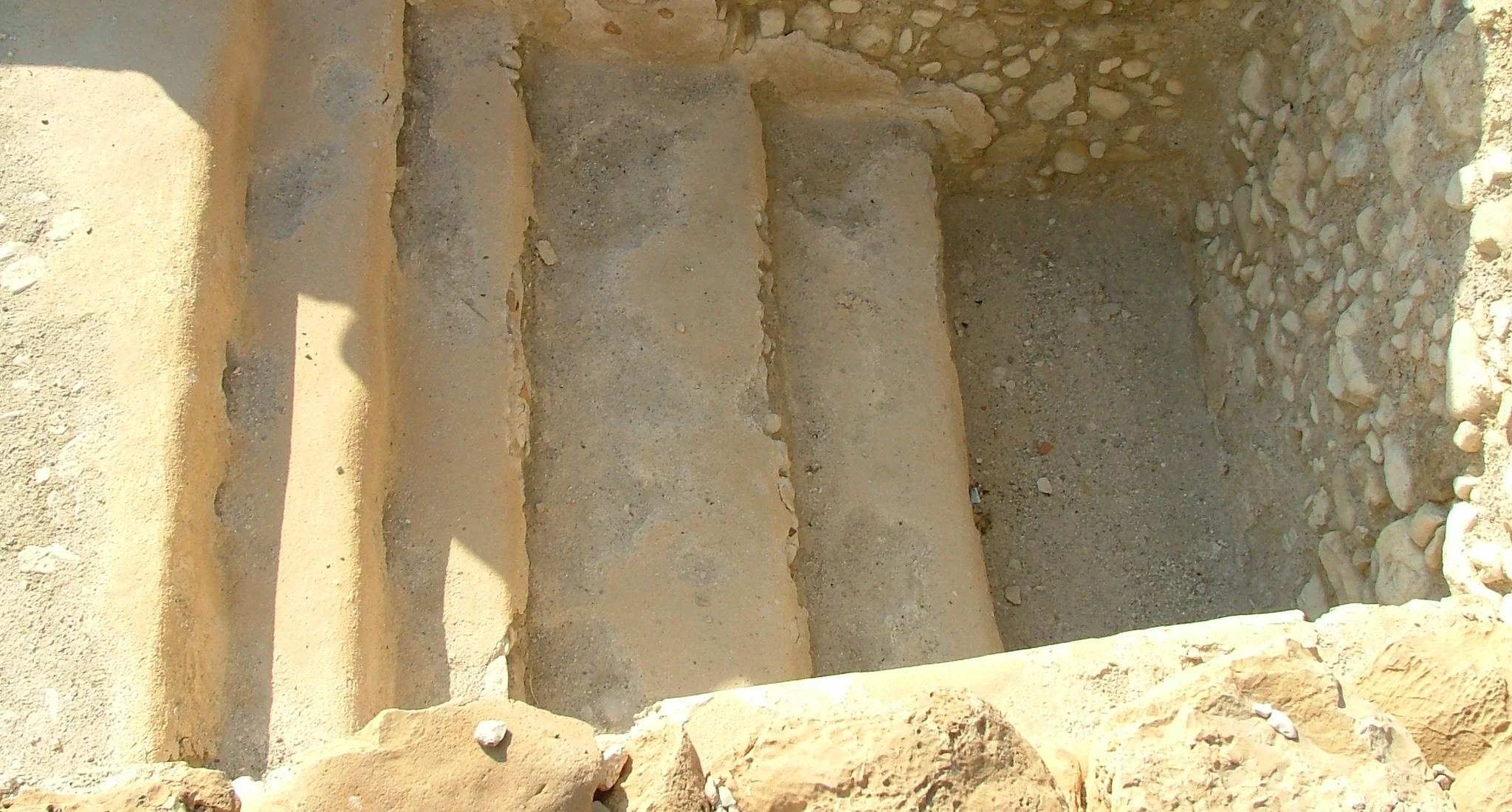 A mikveh in Qumran, The Judaean Desert